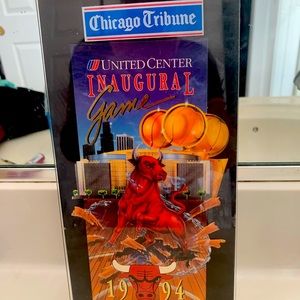 Michael Jordan:  Chicago Bulls United Center Inaugural Game  1994 Hornets